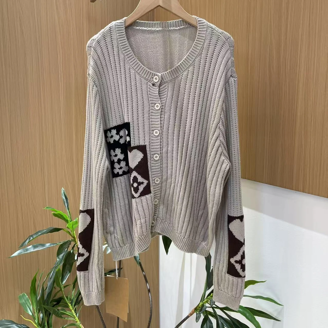 15647新款春秋休闲减龄宽松显瘦慵懒风针织衫