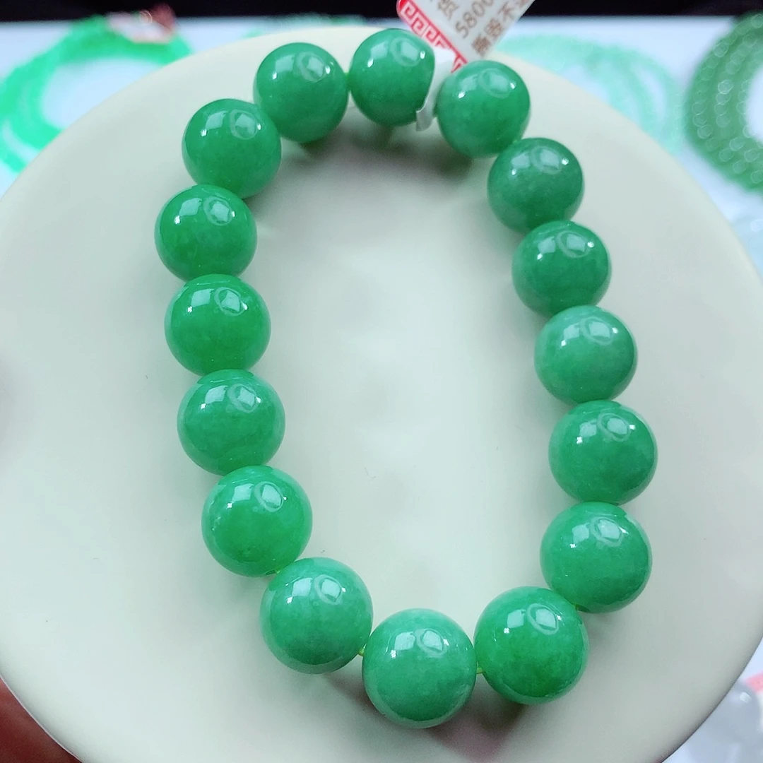 未镶嵌手链翡翠卡12.4