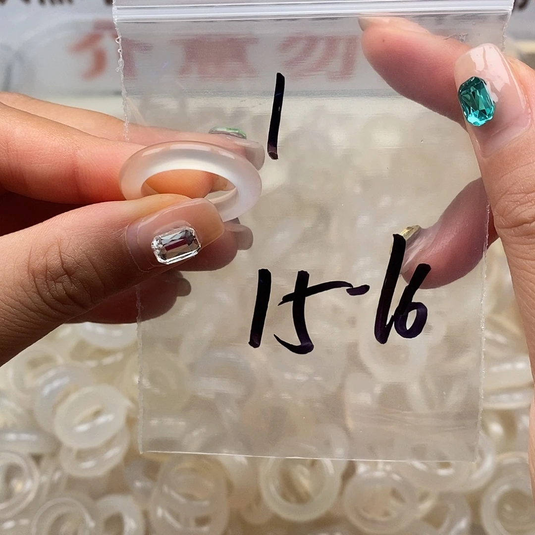 玛瑙/玉髓戒指合金