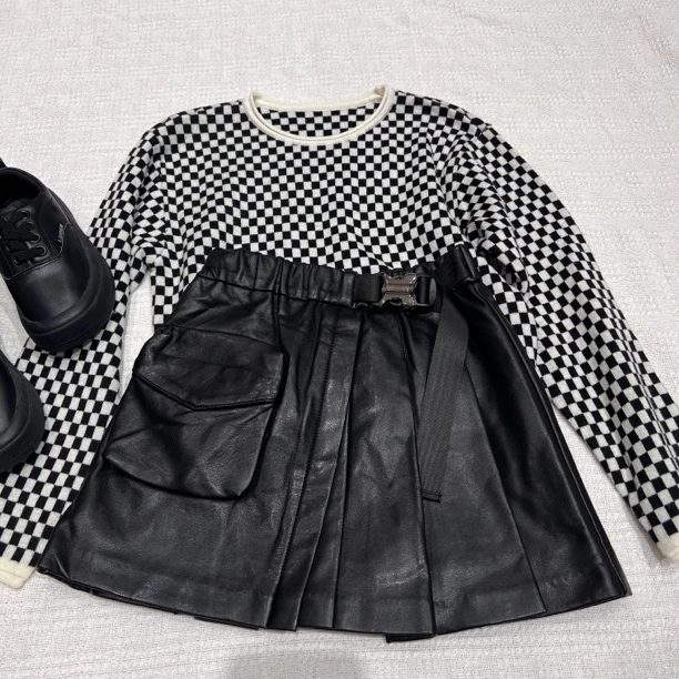 20705高端尚尚童装时尚百搭秋冬新品时尚半裙B2-1-4