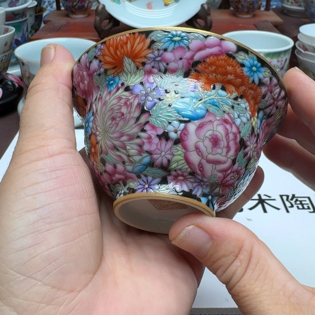 景德镇手工手绘展示