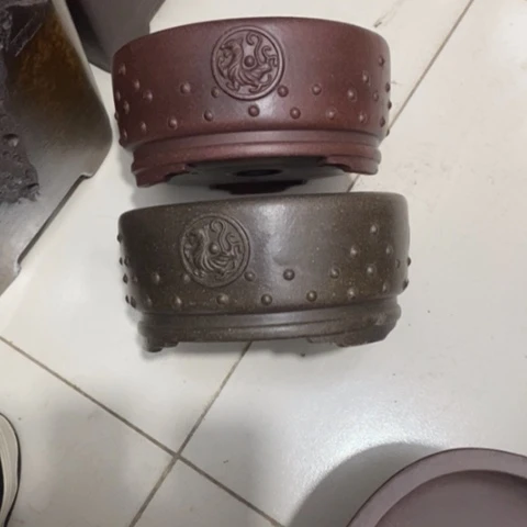 紫砂小**?宜兴紫砂花盆