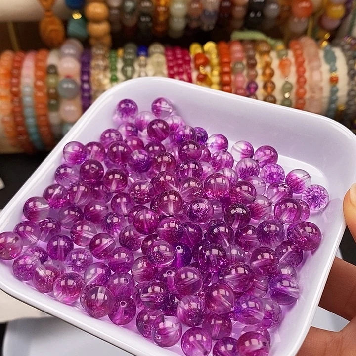 未镶嵌卡8.5紫烟花超七20玛瑙/玉髓