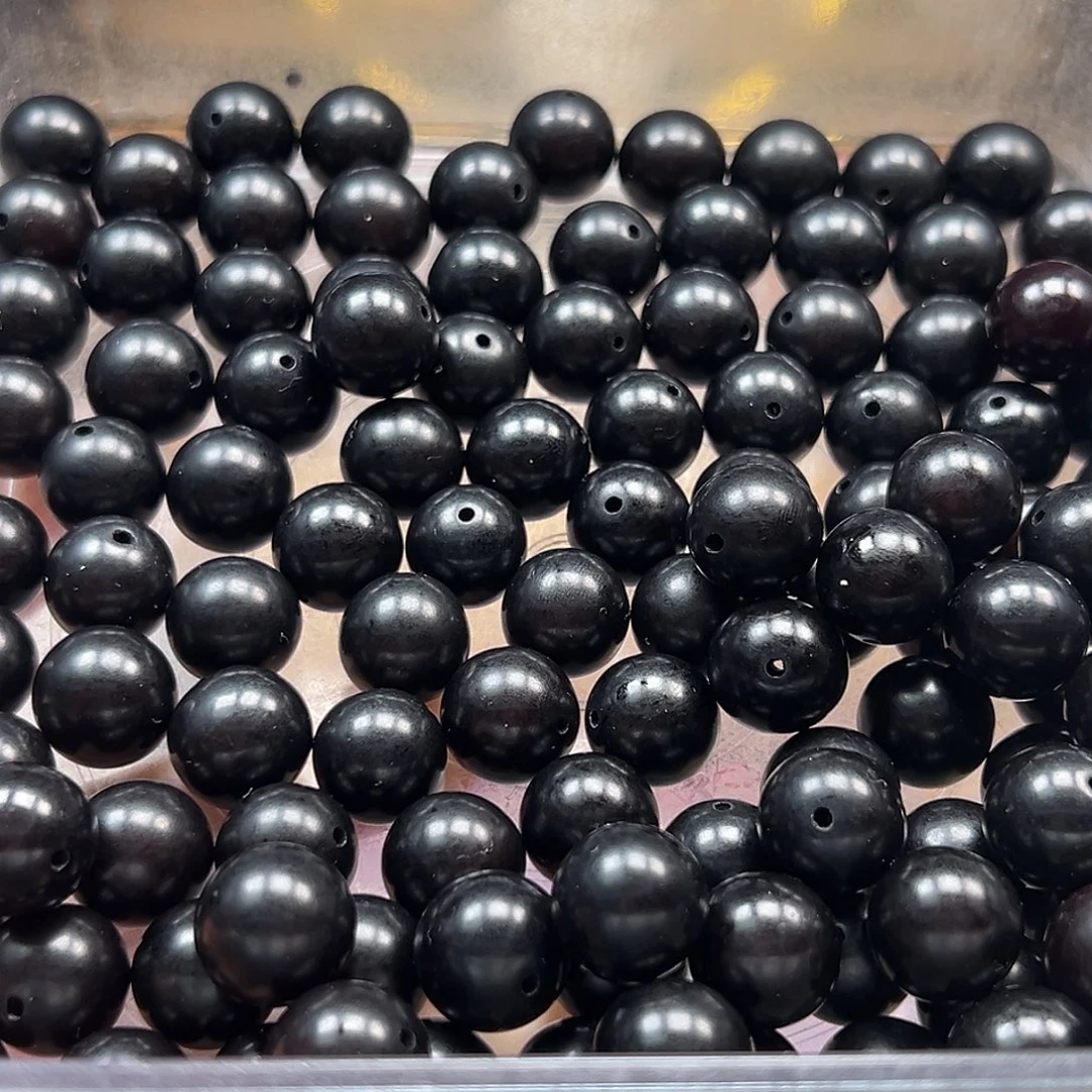 菩提根/象牙果手串卡14给金圆60颗