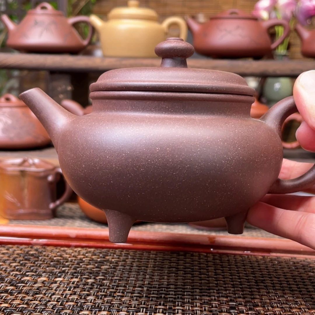 茶壶紫砂宜兴原矿紫砂手工制350