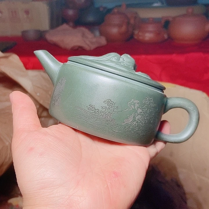 紫砂茶杯宜兴紫砂全手工制作