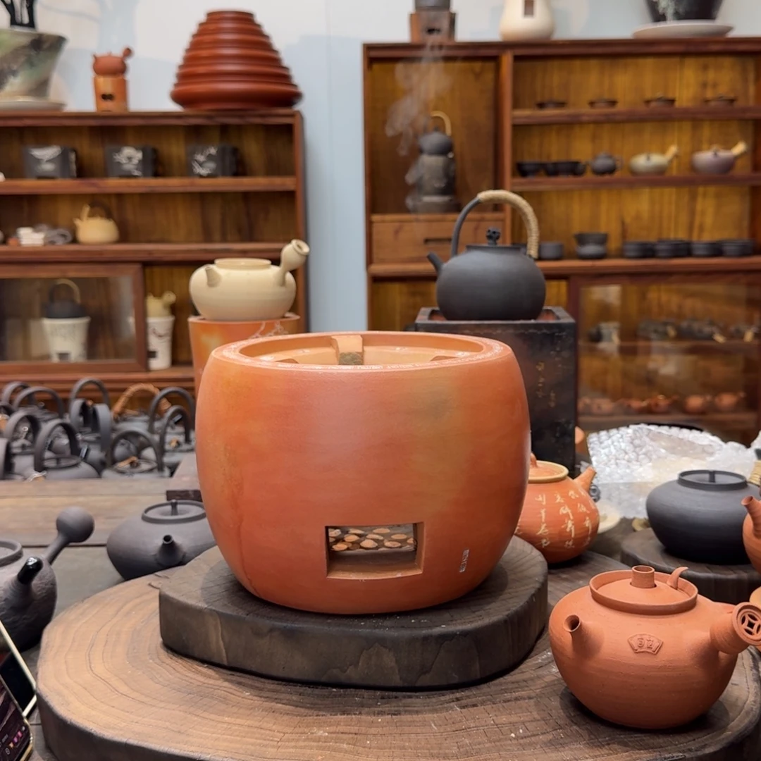 手工红泥双层大炉沉口炉