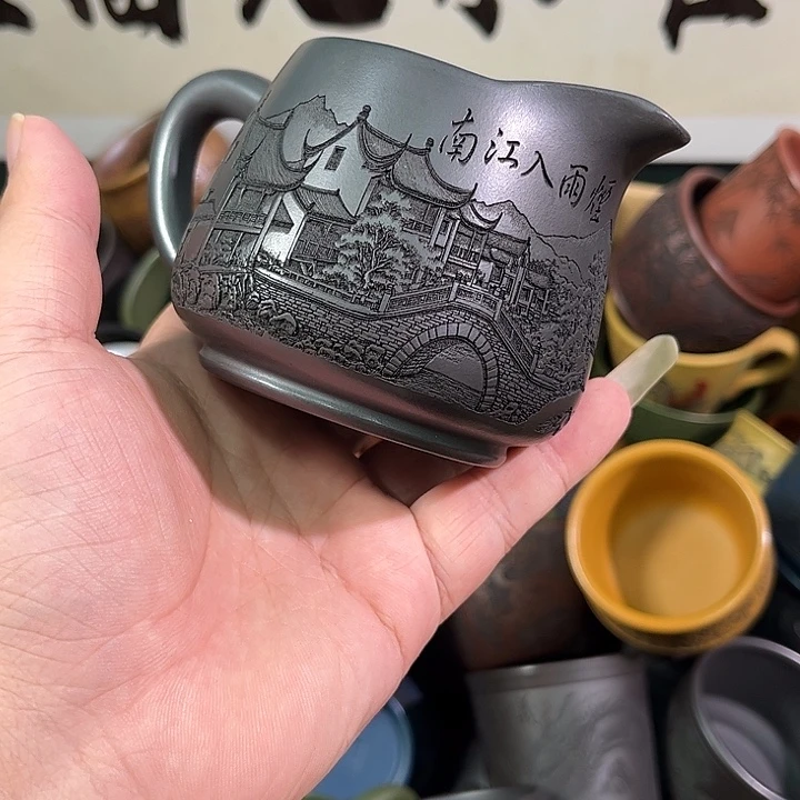 茶杯紫砂全手工紫砂主人杯