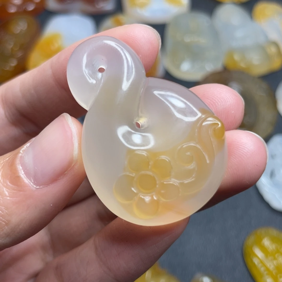 玛瑙/玉髓未镶嵌颈饰