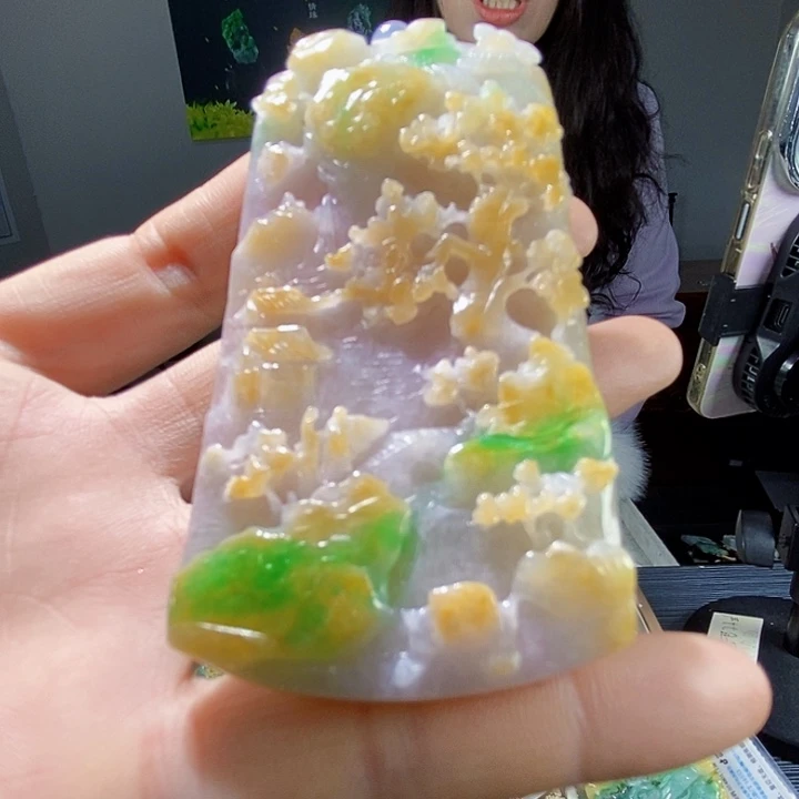 颈饰未镶嵌翡翠一