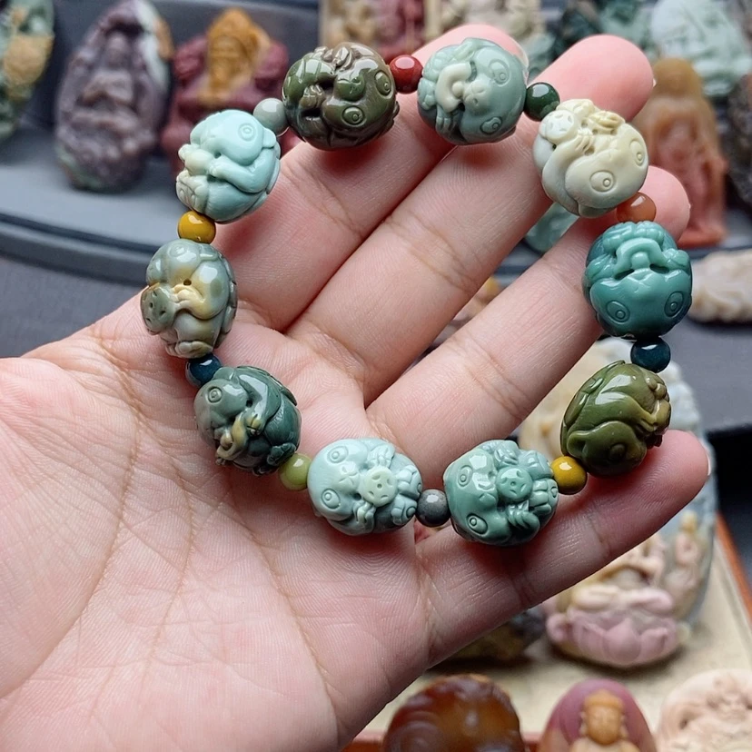 【闪购商品】未镶嵌手串定制石英质玉