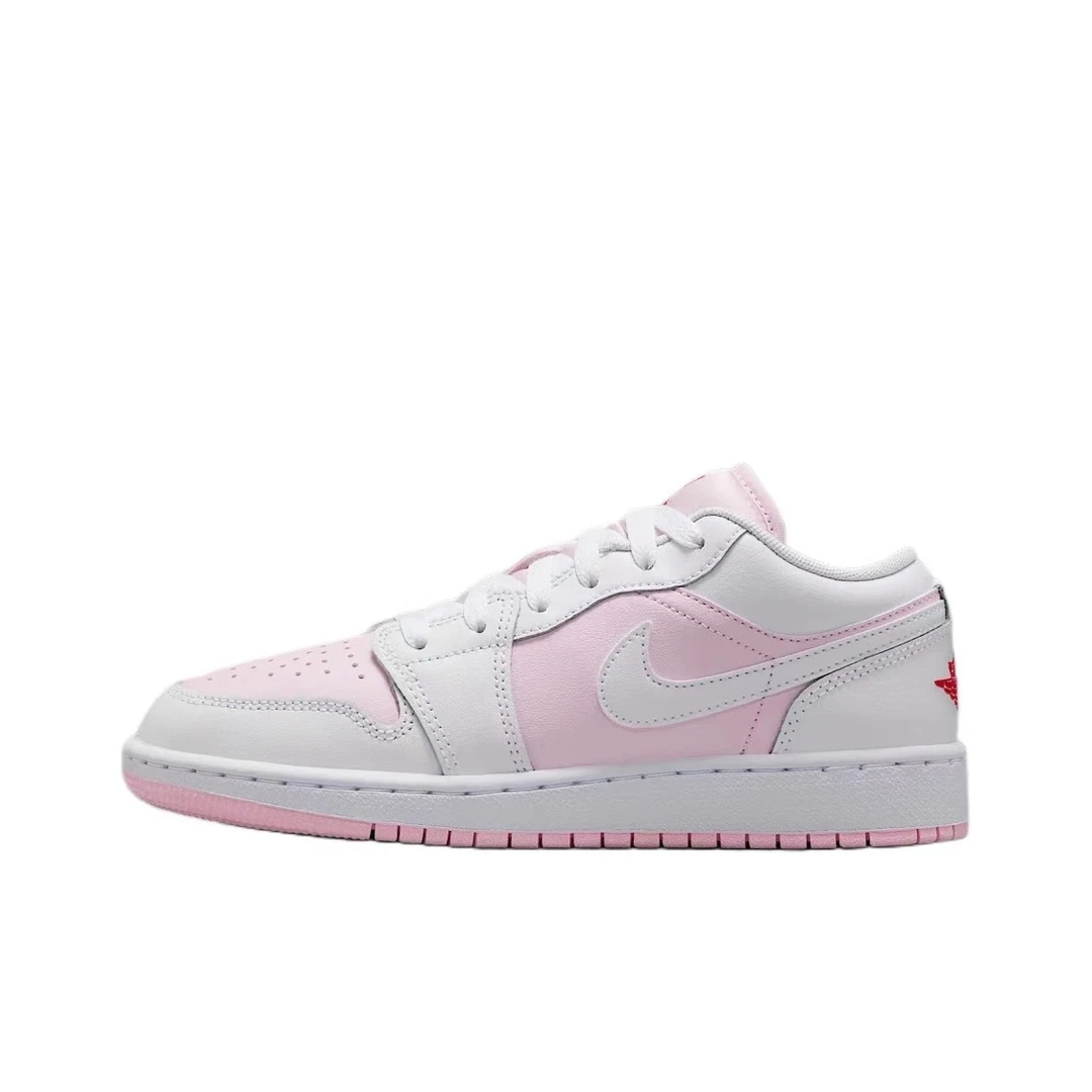 NIKE耐克男大童AIR JORDAN 1 LOW (GS)体育乔丹篮球鞋553560-608