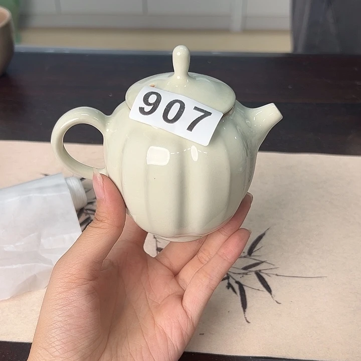 龙泉云间青瓷小米茶器