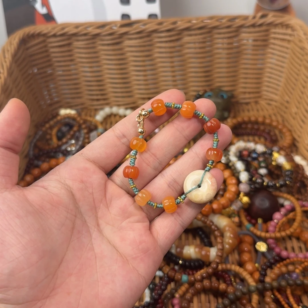 玛瑙/玉髓手链合金