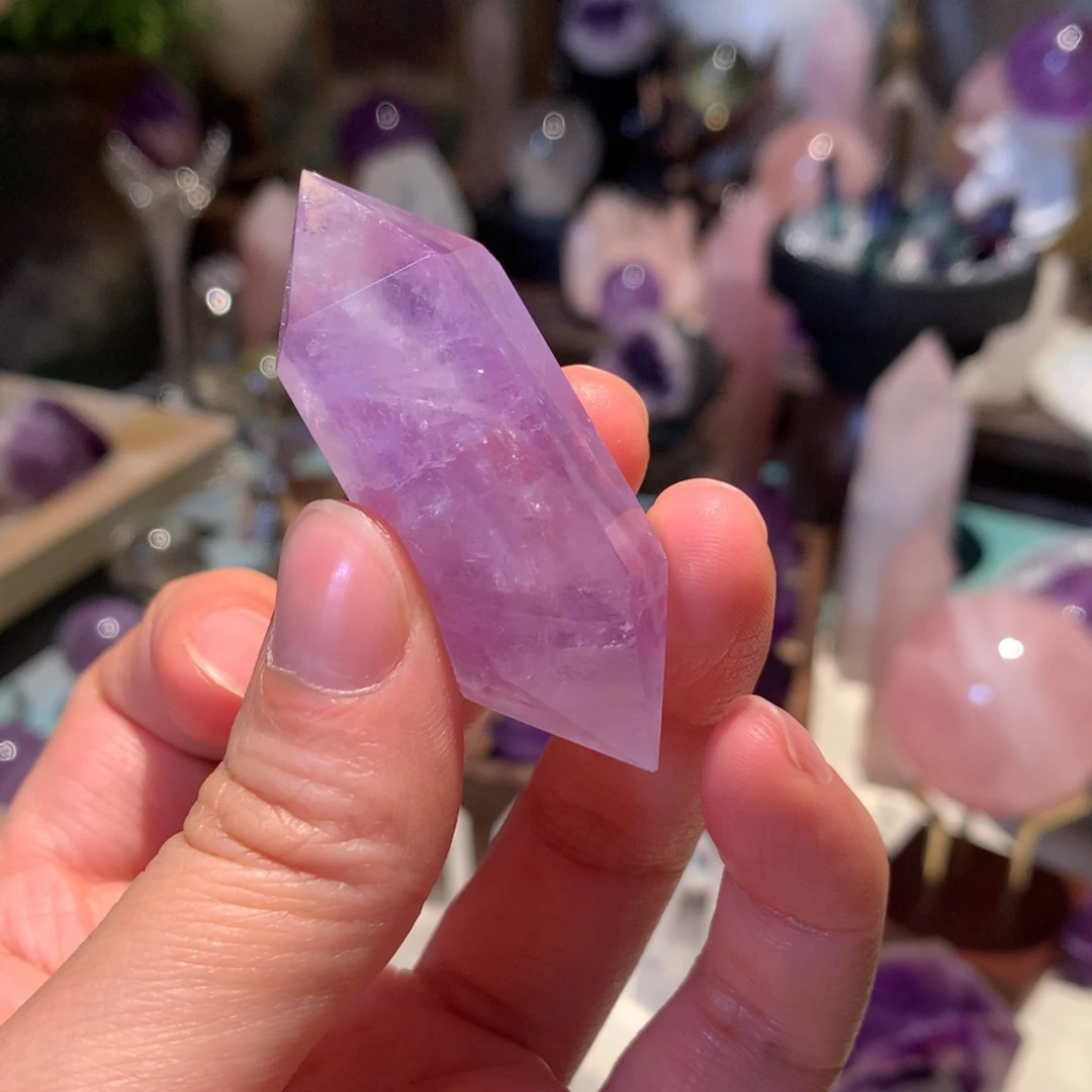 紫晶摆件未镶嵌紫水晶