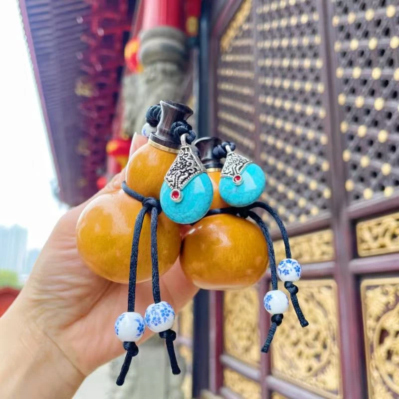 (山上发)纳气葫芦 个人添置葫芦摆件挂件