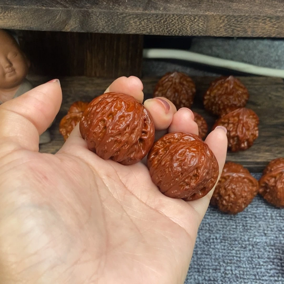 文玩核桃把件里*里铁锤妹妹6