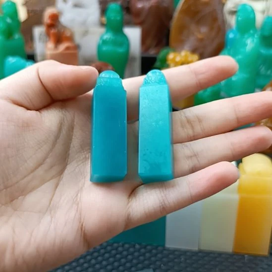 寿山石印石天空蓝