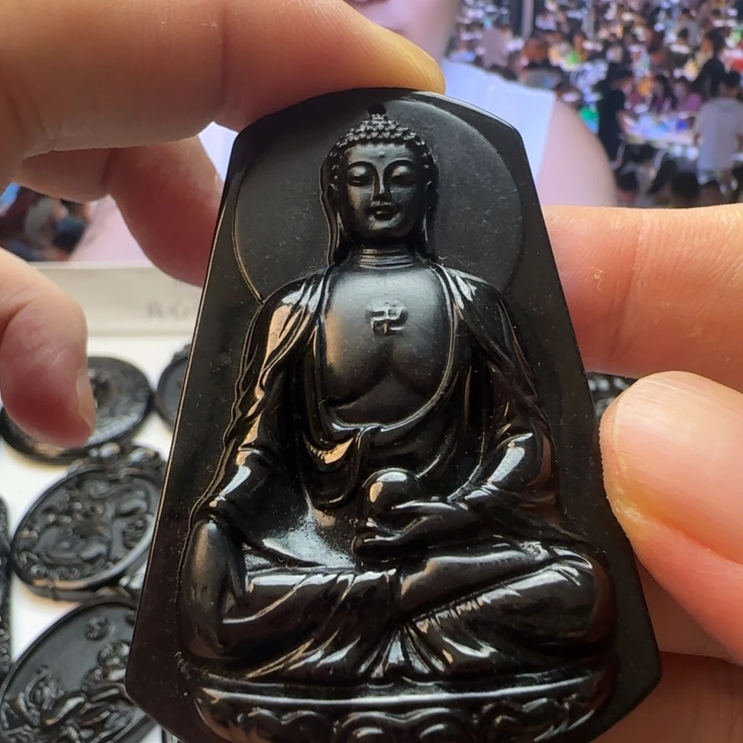 定制翡翠未镶嵌阿弥陀佛