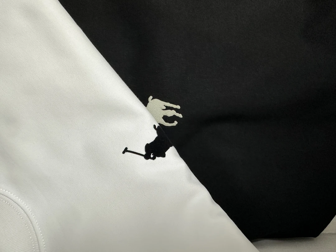 36号链接【骑马夫】欧洲站圆领纯棉宽松潮牌情侣同款短袖T恤847