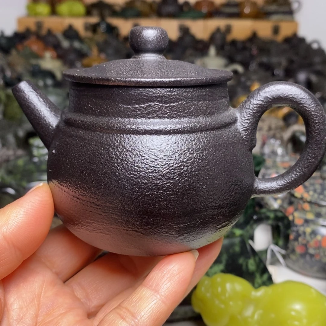 紫墨湘玉福利款如意壶200cc石线