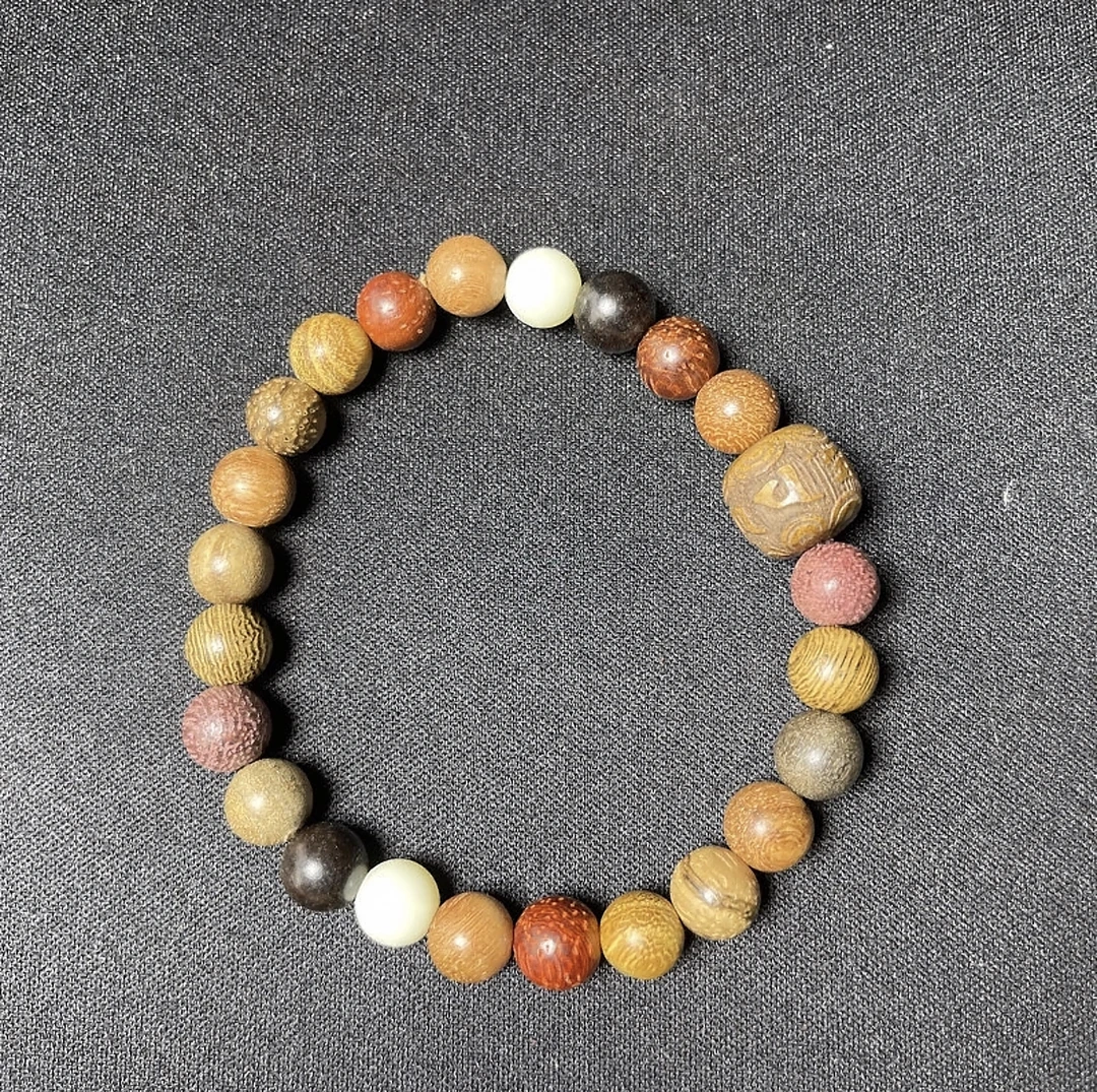 黄花梨精美手串 C076精美手串 高端文玩手串 手串 挂件-（无礼盒）