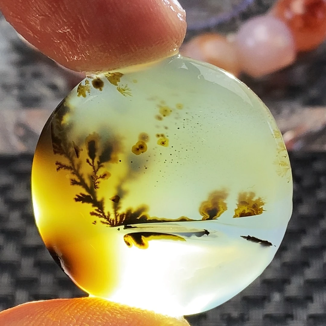 玛瑙/玉髓未镶嵌吊坠(不含链)718