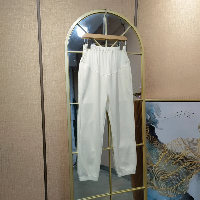 HQ8孕妇杏色裤子M90-120L130XL140XXL150