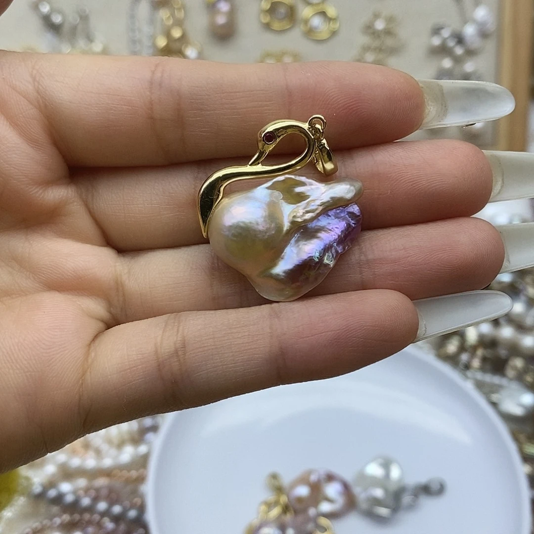 颈饰未镶嵌淡水珍珠