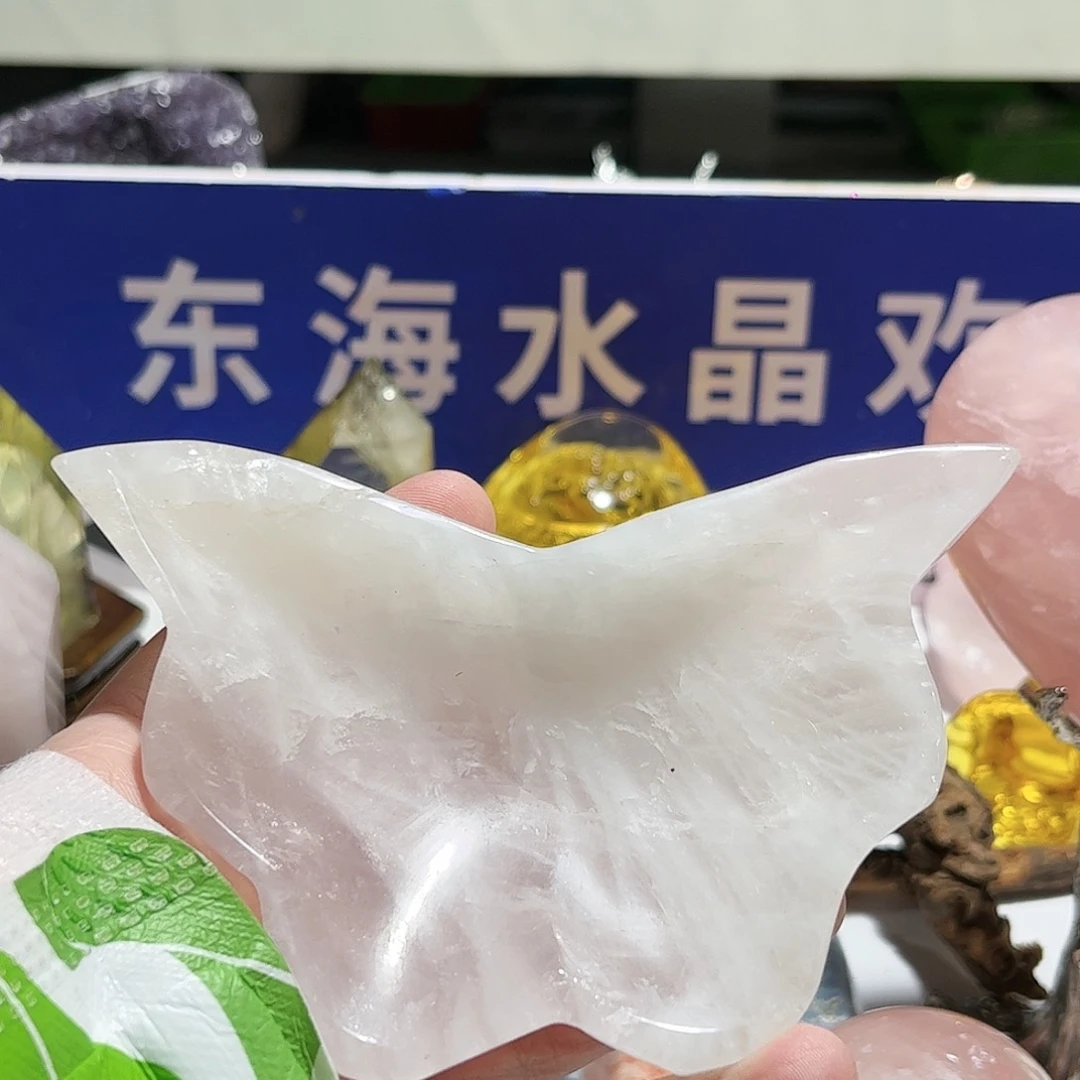 水晶天然水晶微瑕银S925镶嵌