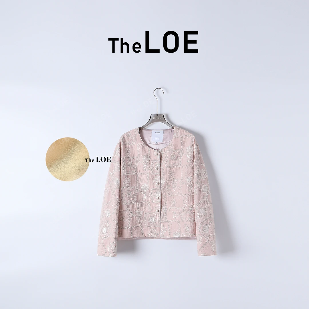TheLOE/【白桃】新中式刺绣轻奢温柔外套#03.09W-G3941