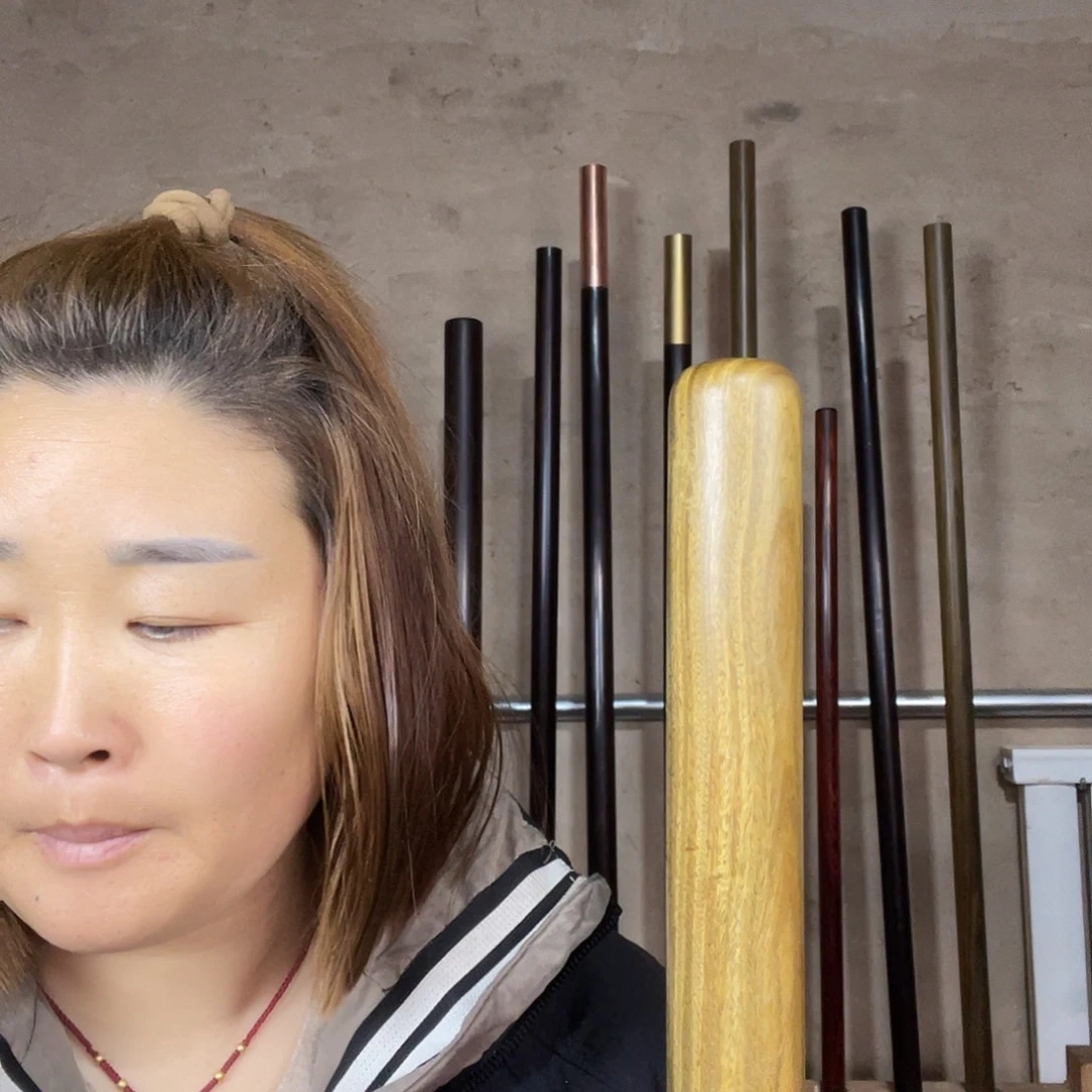 书***堂香榧木把玩棍车载棍防身棍