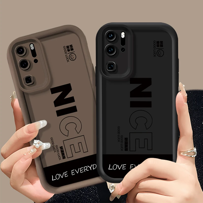 适用于【华为】P30Pro潮牌nice创意个性男女新款防摔手机壳