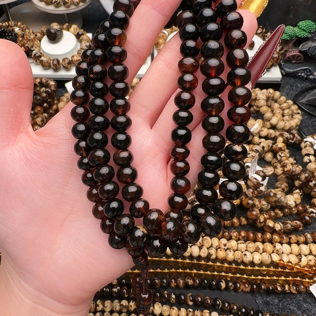 琥珀未镶嵌手链抚顺琥珀