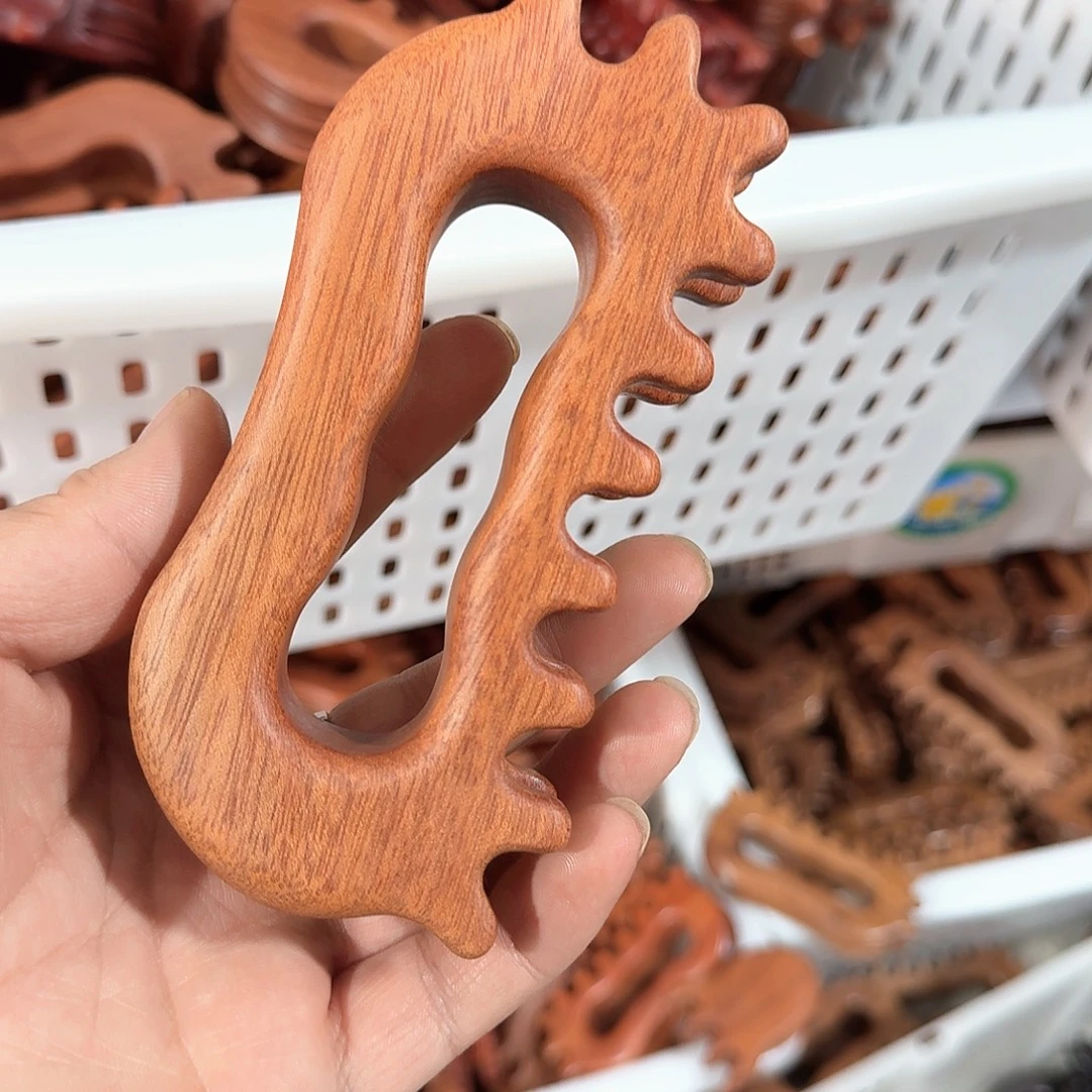 红檀木中号豆豆推板瑕疵