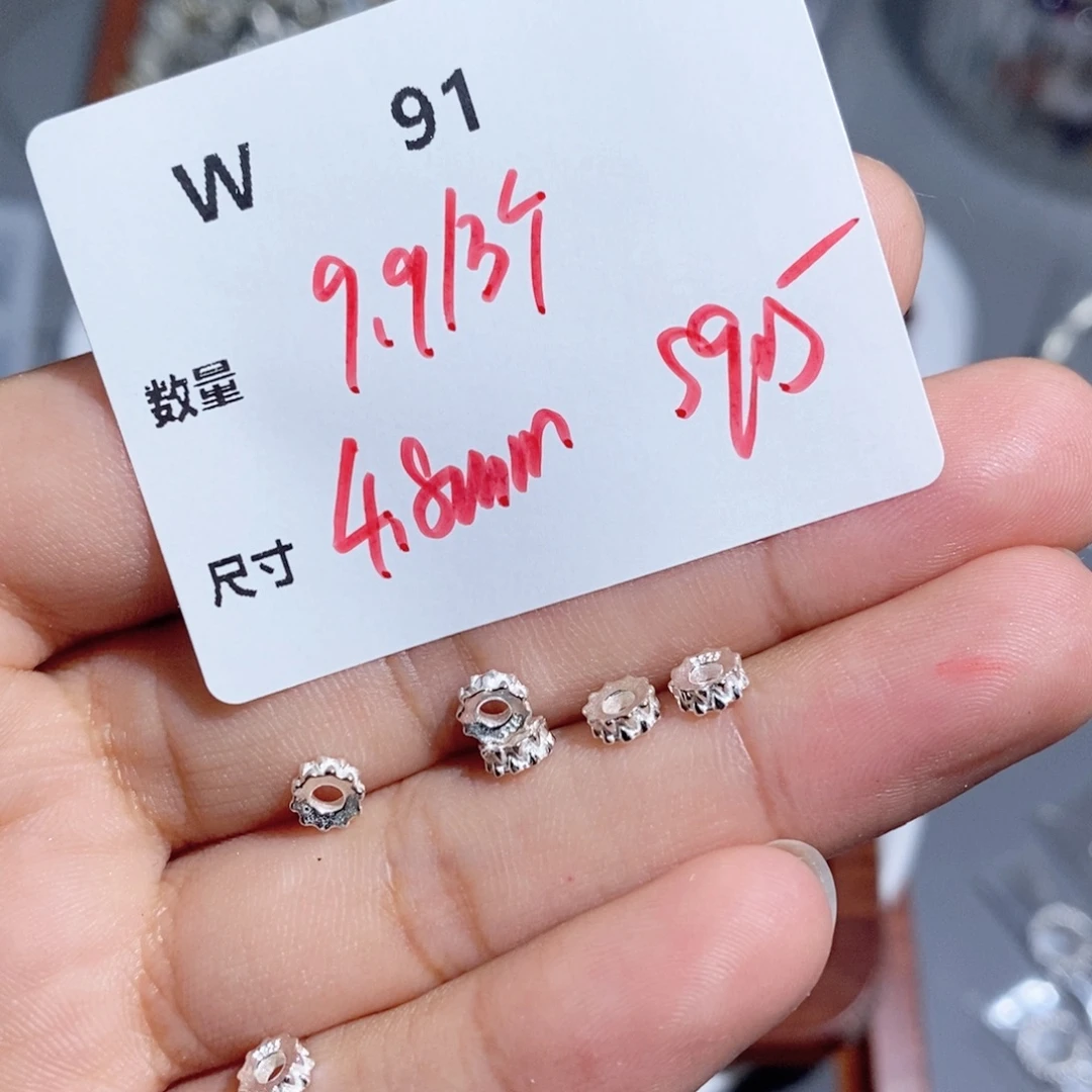 银S925镶嵌颈饰水晶W91