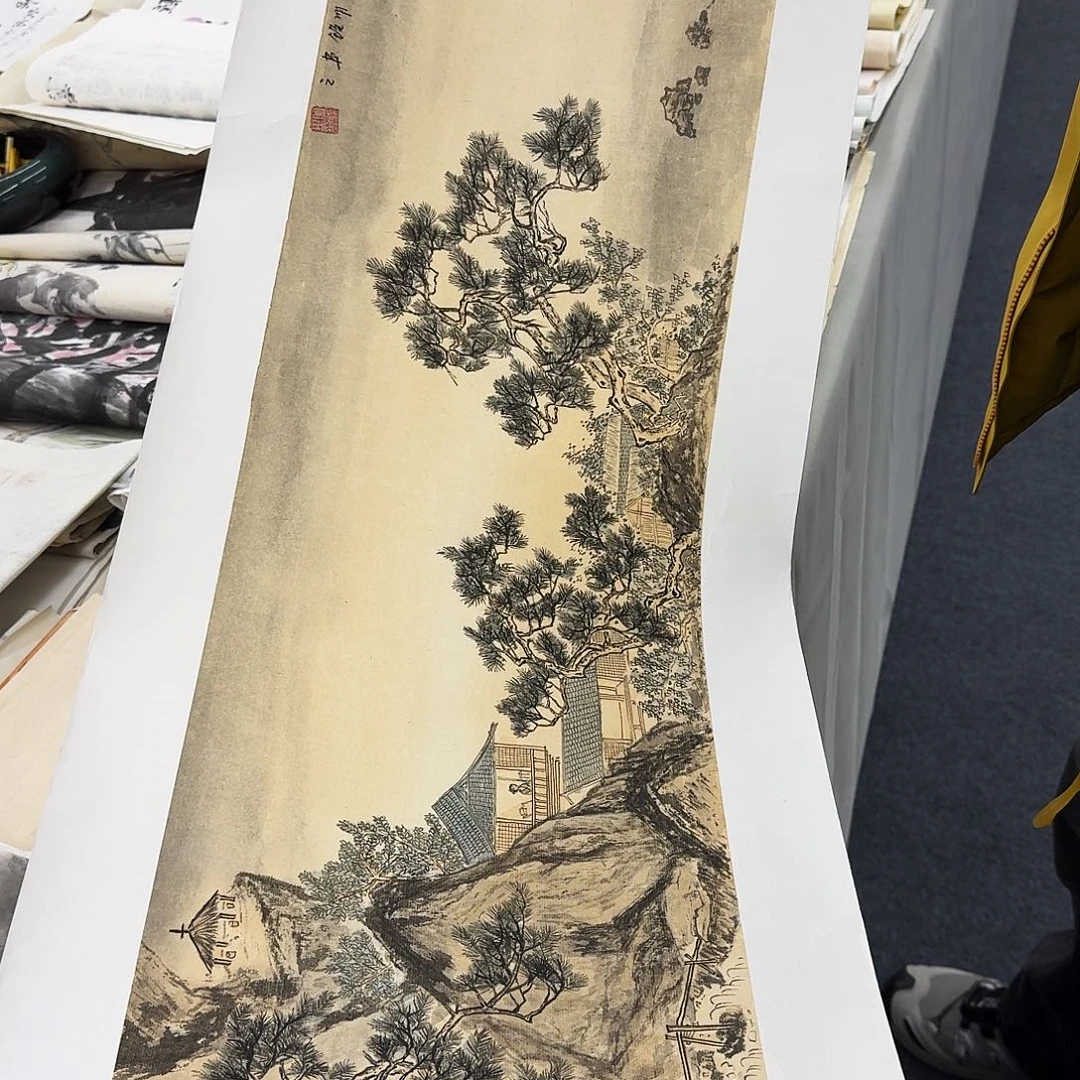 国画纯手绘作品欣赏