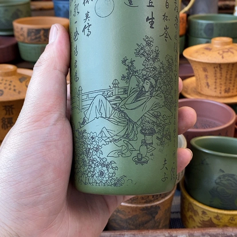 【闪购商品】紫砂杯子宜兴全手工紫砂杯