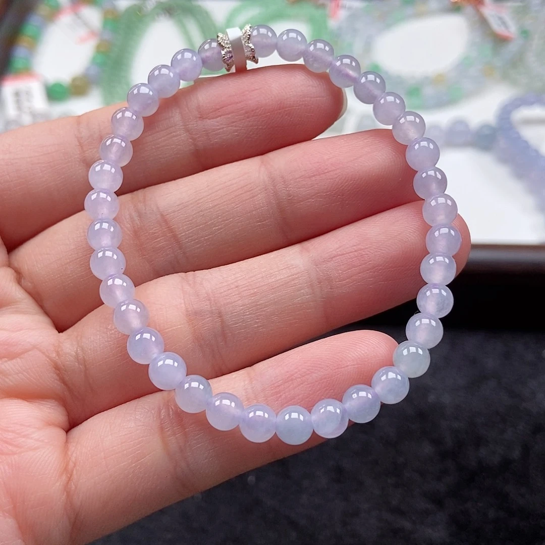 翡翠未镶嵌手串卡5