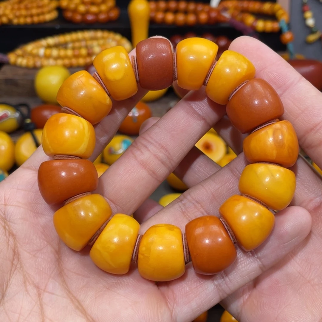 【闪购商品】未镶嵌蜜蜡裸石直径19