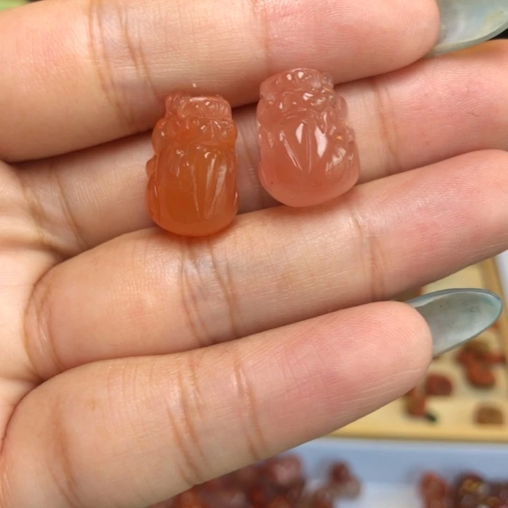 南红玛瑙未镶嵌吊坠(不含链)