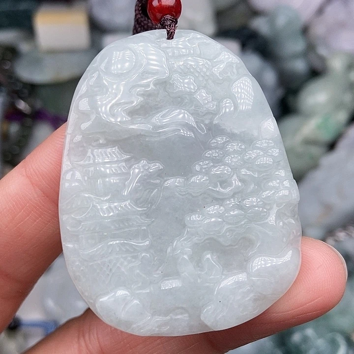 颈饰未镶嵌翡翠翡翠