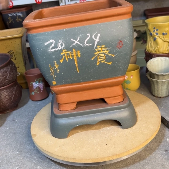 花盆紫砂紫砂花盆
