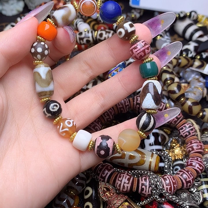 玛瑙/玉髓未镶嵌发一条