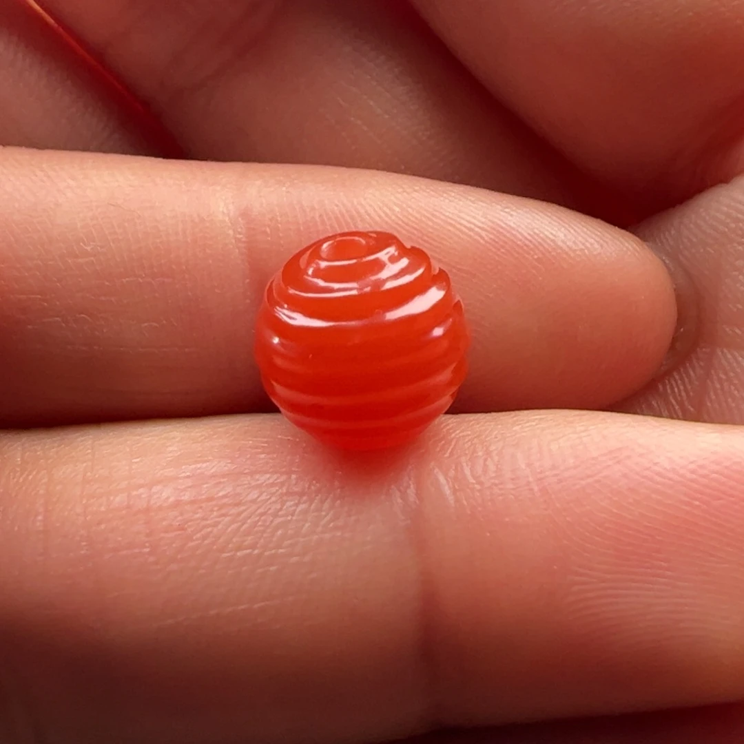 南红玛瑙圆珠9.7未镶嵌