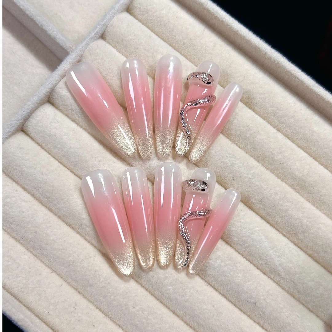 【蛇来运转】-蛇年限定轻奢高定纯手工穿戴甲