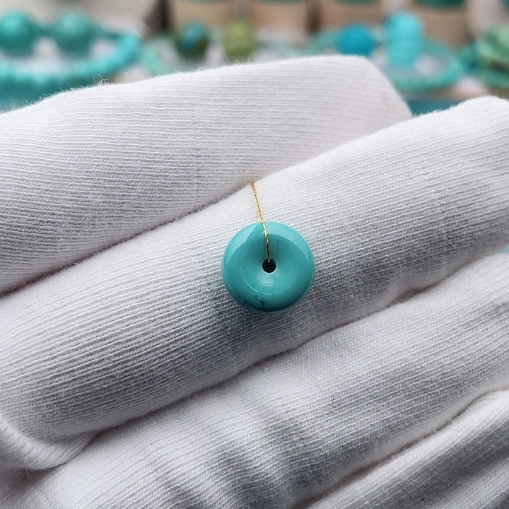 未镶嵌绿松石10m m