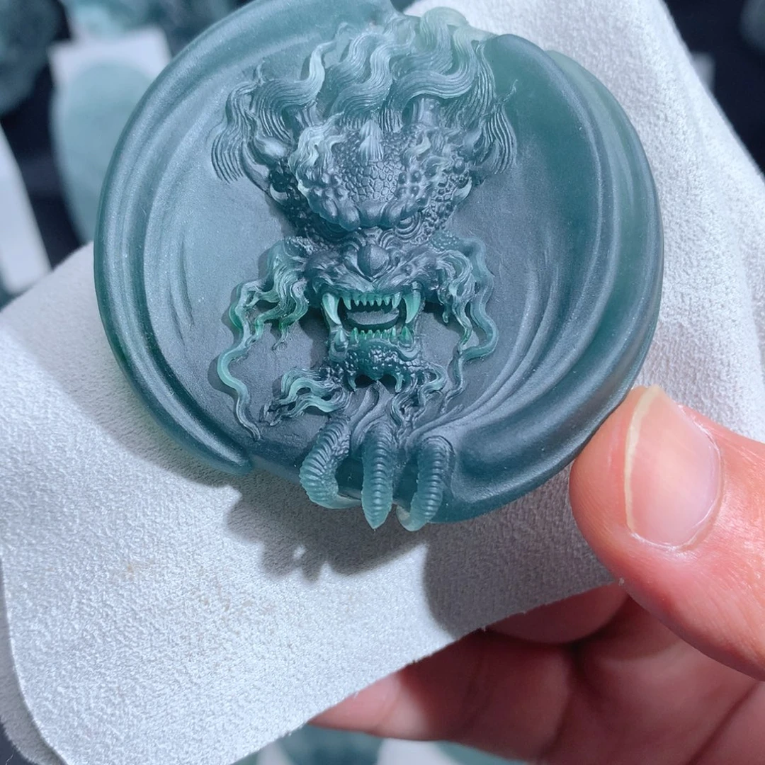 骑***瞿定制翡翠未镶嵌88888