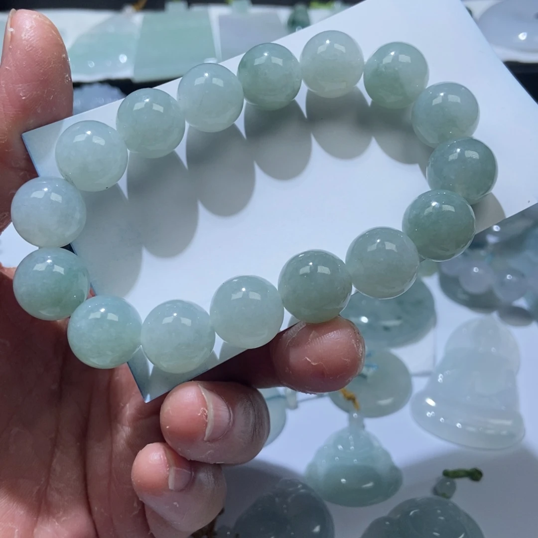 定制翡翠未镶嵌卡13.5