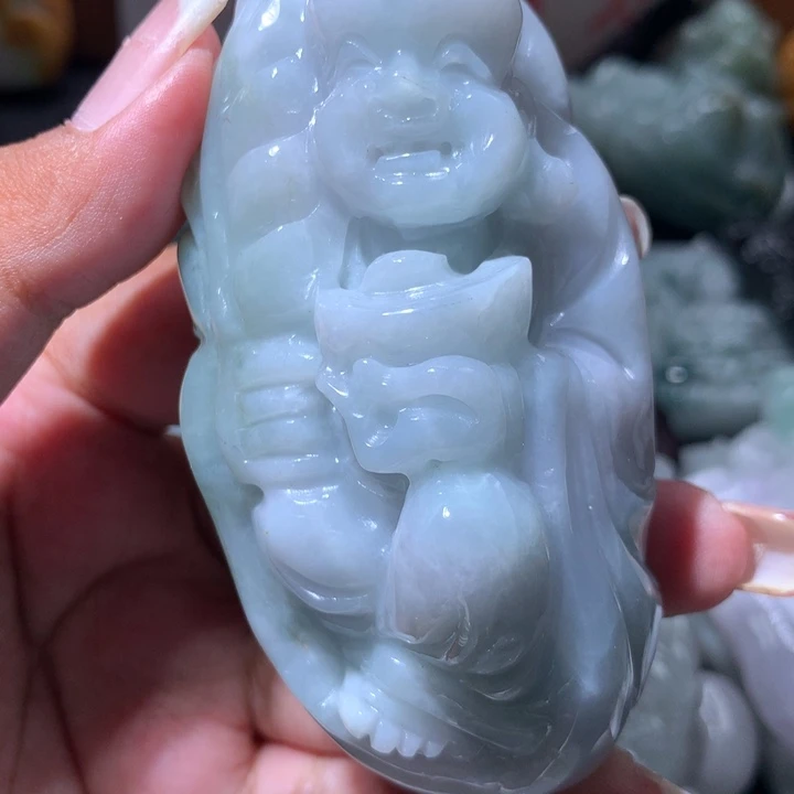 翡翠未镶嵌颈饰保真天然翡翠a货